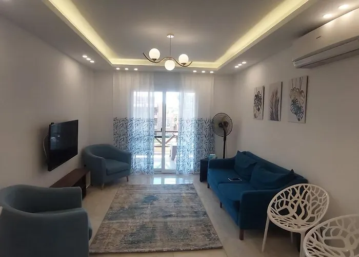 Mountain View Sokhna 2, Sea And Pool View, 3 Bedrooms, Penthouse With Roof- Families Only Alpesi faház Ajn-Szuhna