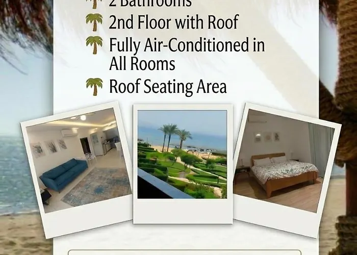 Mountain View Sokhna 2, Sea And Pool View, 3 Bedrooms, Penthouse With Roof- Families Only Ajn-Szuhna